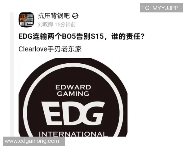 s15电竞总决赛EDG选手个人能力全面对比分析与战术探讨